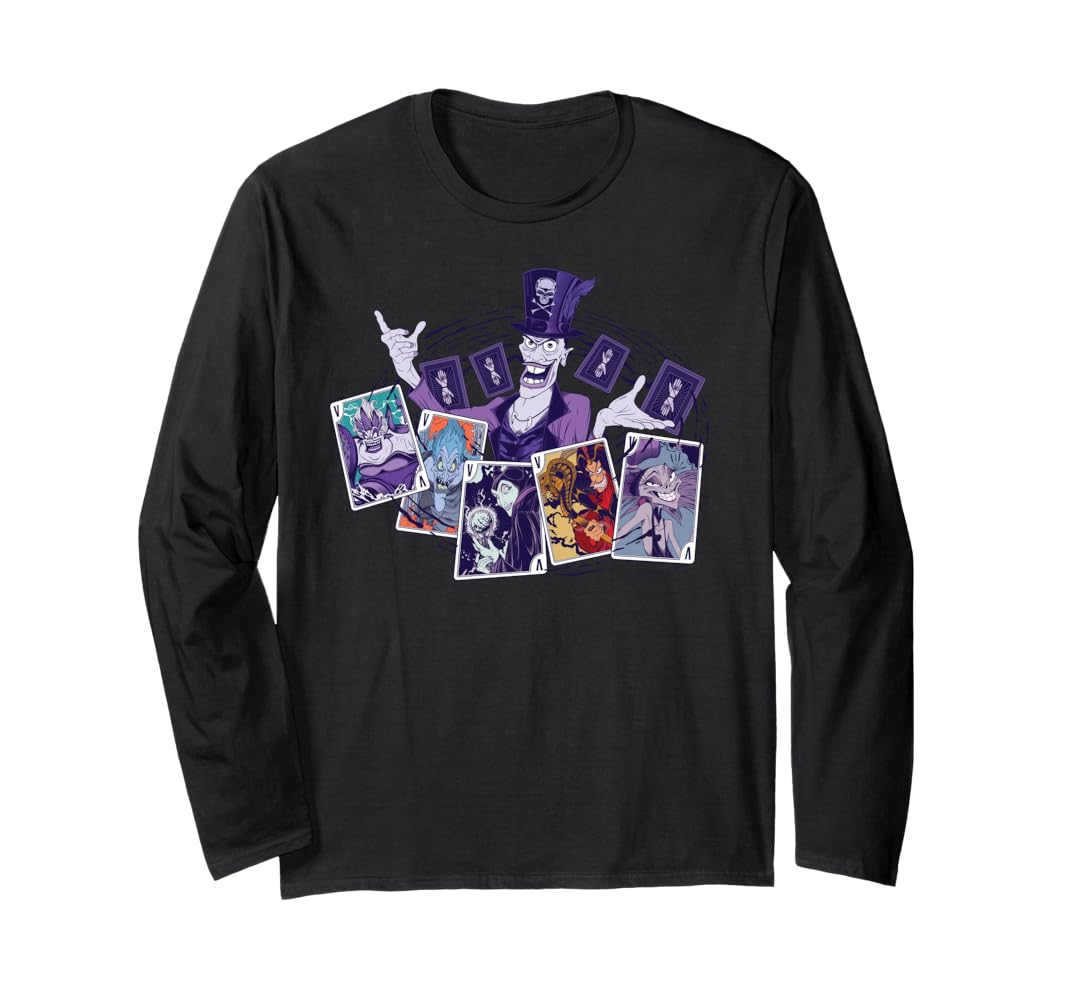 ディズニー ヴィランズ 長袖シャツ Disney tシャツ Villains（ディズニーヴィランズ）キャラクター